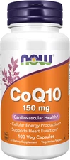 NOW Supplements, Coq10 150 Mg, Pharmaceutical Grade
