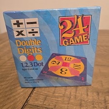 NEW 24 Game Double Digits 1 2 3 Dot Math Game 96 CARDS SEALED