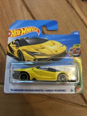 HOT WHEELS EXOTICARS '16 LAMBORGHINI CENTENARIO ROADSTER JJH80 NEU