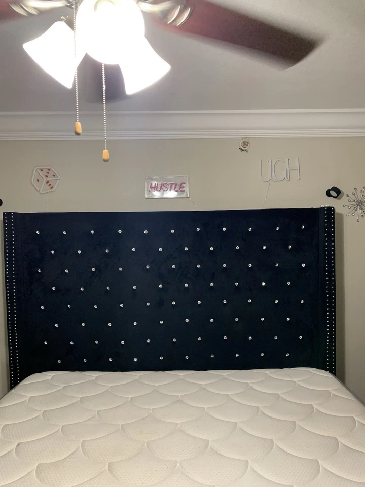 Cama King Size con somier y colchón Foto 3 de 3