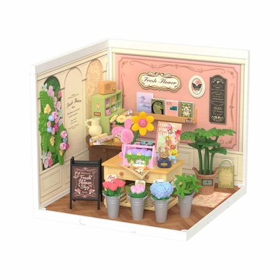 Rolife Fresh Flower Shop Super Creator Miniaturhaus DW017B 3D-Puzzle zum Selbermachen