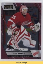 2023-24 O-Pee-Chee Platinum Matte Pink Ville Husso #28 READ 1e7g