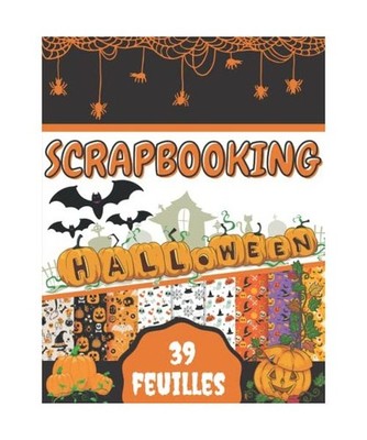 SCRAPBOOKING HALLOWEEN ADULTE: 39 feuilles en papier couleur format A4, Activiti