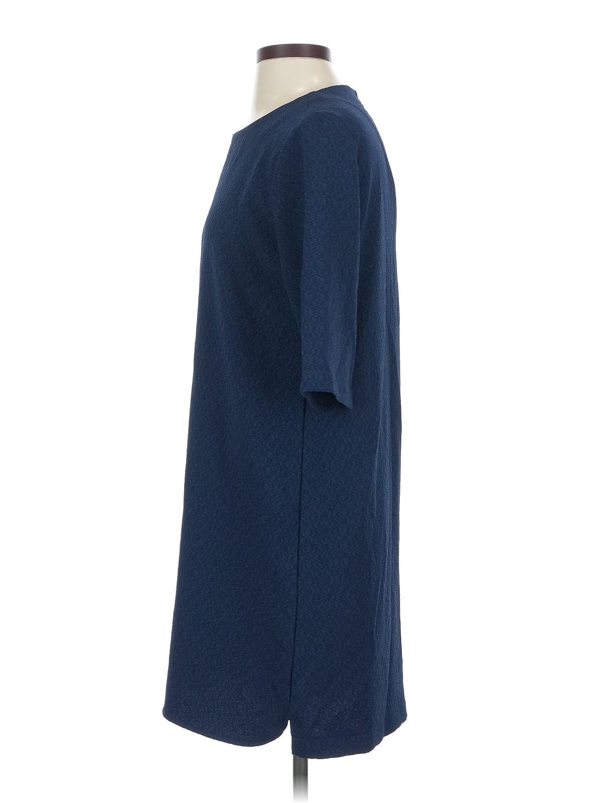 Mango Women Blue Casual Dress 4 thumbnail 4