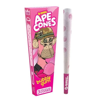 Vorgerollte G-Rollz Ape Cones ''Bubblegum'' Kapsel Zigarettenpapier