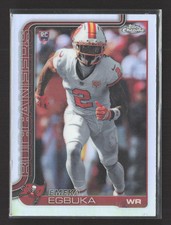 2025 Topps Chrome Emeka Egbuka #312 Refractor RC
