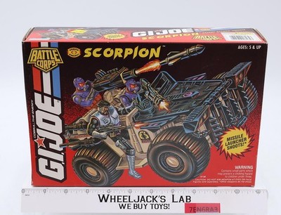 Scorpion GI Joe Battle Corps 1993 Hasbro Action Figure Vehicle NEW SEALED