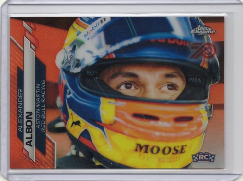 Alexander Albon [Refractor] #178 2020 Topps Chrome Formula 1 card