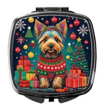 Caroline's Treasures Australian Terrier Christmas Compact Mirror DAC1091SCM