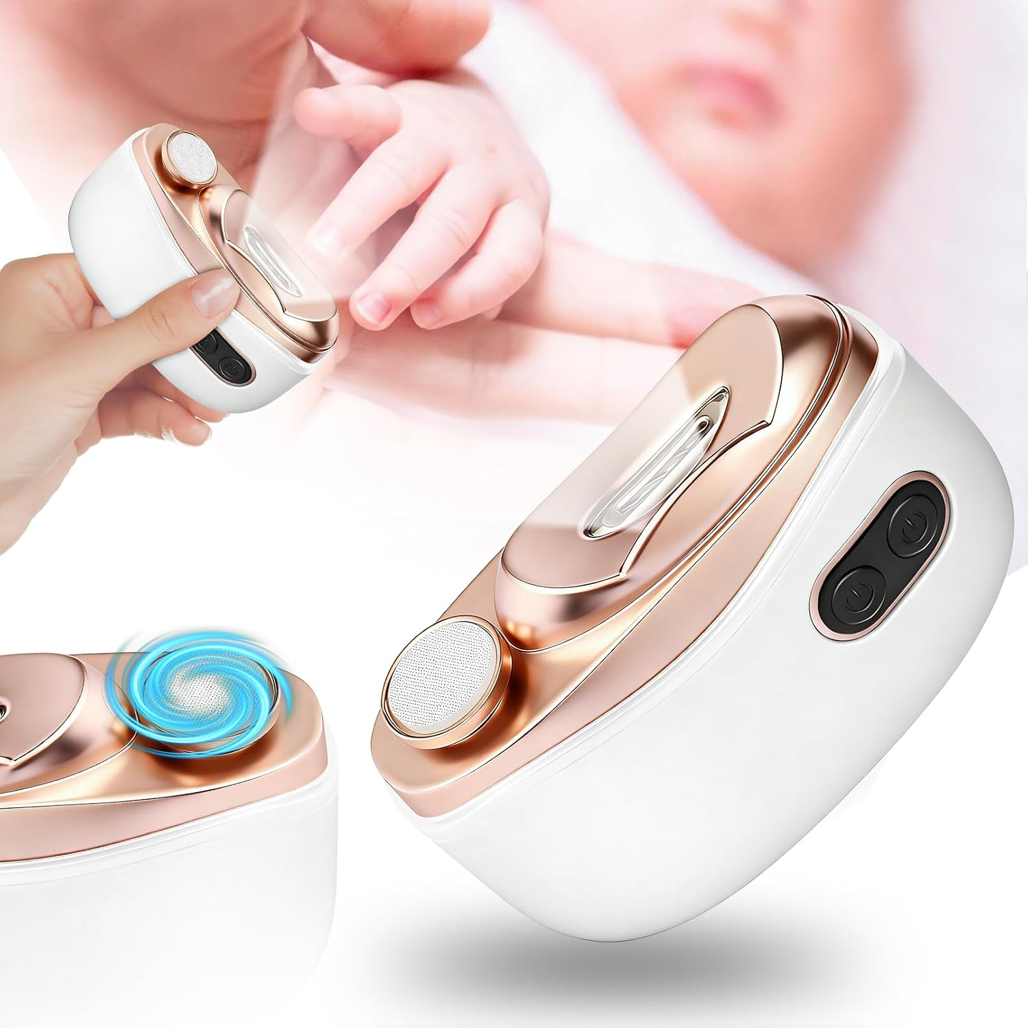 Electric Baby Nail Trimmer 3 in 1 Smart
