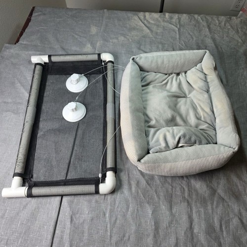 Cat Window Perch Hammock Hammock Bed Frame Suction Cups Cushion Pad Removable