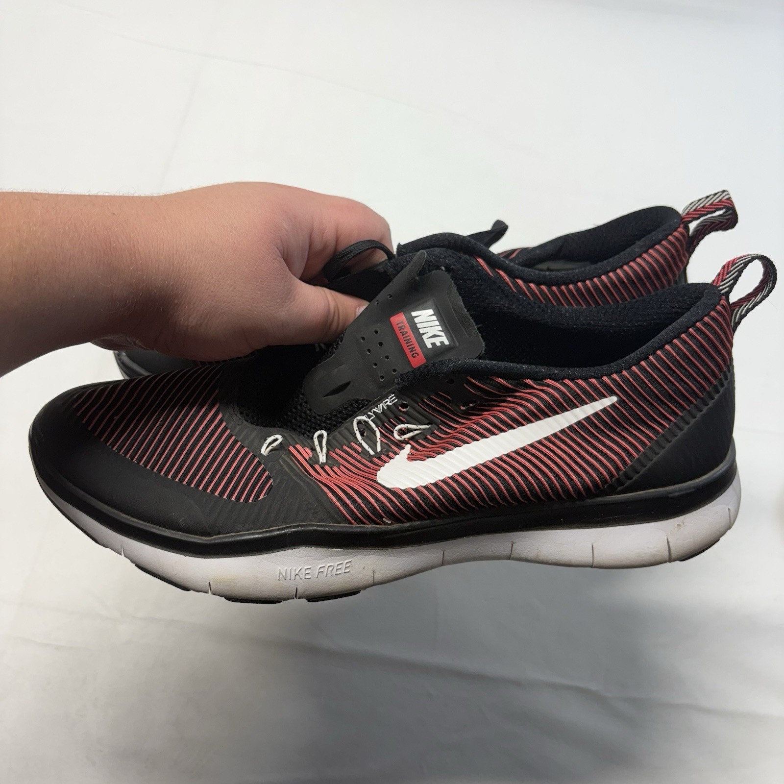 Mens Nike Free Train Versatility University Red Training Shoes Sneakers Size 10