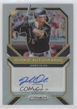 2021 Panini Prizm Rookie Auto Silver Prizm Jared Oliva #RA-JOL Auto 0dz7
