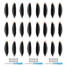 Tosiicop Propeller for DJI Mini 4K,2/2SE, 24PCS Replacement Small, Orange
