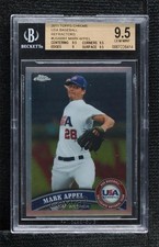 2011 Topps Chrome Refractor 749/999 Mark Appel #USABB1 BGS 9.5 GEM MINT e8i
