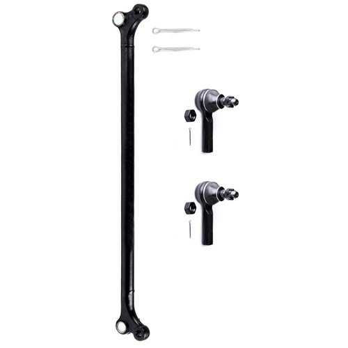 3pcs Front Outer Tie Rod End Center Link Steering Kit Fits Nissan Xterra 2000-04 - Picture 1 of 12