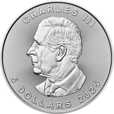 1 oz Silber Maple Leaf 2025 | Kanada 999,9 Feinsilber | BU TOP Zustand | sofort