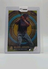 2022 Bowman Inception Gold Foil Pattern II /50 Blaze Jordan #92
