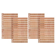 Wooden Album Dividers 2Set Coffee Color Vinyl Record Organizer Tabs