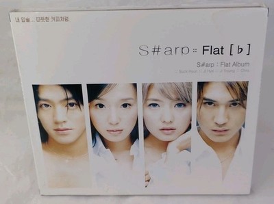 S#ARP 4th Album Vol. 4.5 Flat [b] CD Booklet Good OOP Rare SHARP Early KPOP