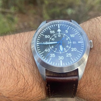 Automatic Pilot Watch Diving Kivo Men Flieger Type A B Miyota 8215