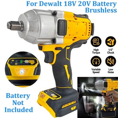1500N.m 1/2'' für Dewalt XR 18V 20V Akku Akku Brushless Schlagschrauber
