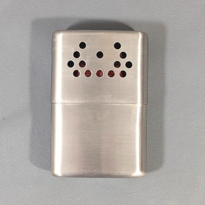 Vintage Jon-E Standard Hand Warmer Aladdin Mfg Co Chrome Patented 1960
