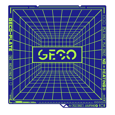 Kobra S1 Geco Build Plate, 264x276mm Cold Printing Spring Steel for Anycubic