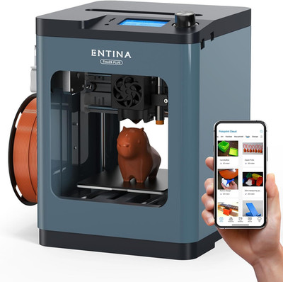 Tina2 plus 250Mm/S Fast 3D Printer for Kids & Beginners, Wifi Print | Fully Asse