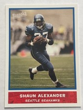 2004 Bazooka #30 Shaun Alexander Seattle Seahawks