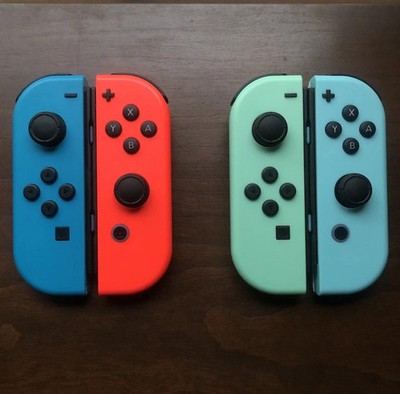 For Nintendo Switch Joy Con L & R Bluetooth Wireless Gamepad Controller