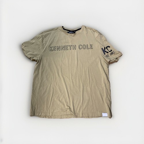 Men's KENNETH COLE Short Sleeve Graphic T Shirt Sz 2XL Cotton Blend