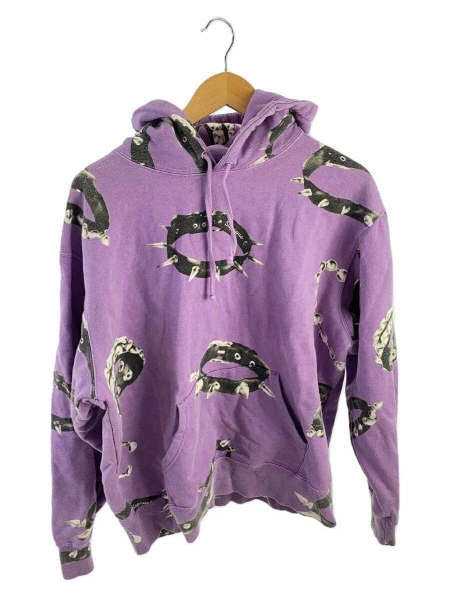 Sweat à capuche Supreme cols cloutés à capuche M coton violet pleine occasion
