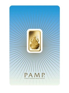 5 Gram Gold Bar PAMP SUISSE LAKSHMI. Dispatched within 14 days