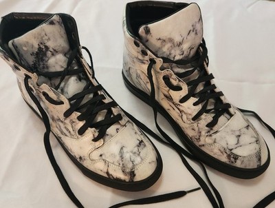 Balenciaga Marble Hightop Sneakers Unisex Size EU 37 US 6.5 Authentic