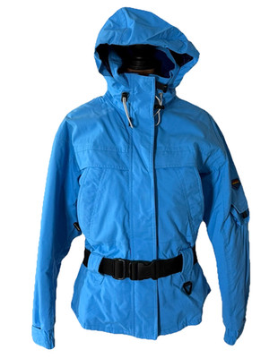 Obermeyer Jacket Womens 6 Blue Winter Thermolite Active Competition Parka Ski