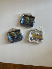 3 Minions Coin Purses