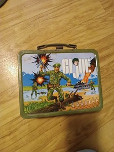 VINTAGE! 1967 Hassenfield Bros. Inc. - GI Joe Lunchbox - NO Thermos -original