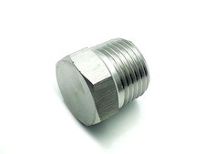 Raccordo per tubi in acciaio inox 304 maschio PT NPT spina testa esagonale