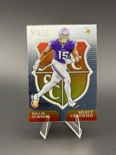 2024 Panini Select - Select Certified Rookies Dallas Turner #11 (RC)