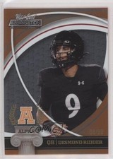 2021 Alumination NIL Collegiate Edition Alpha Orange 58/99 Desmond Ridder 0sm9