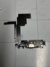 Charging Port Charger Dock Mic Flex Cable For iPhone 15 Pro Black