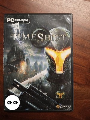 Timeshift - Sierra PC DVD-ROM 2007 Original Retail CIB + Demo