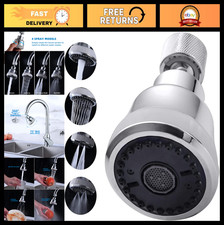 360 Swivel Faucet Aerator - 4 Spray Modes Kitchen Sink Sprayer Attachment, 55/6