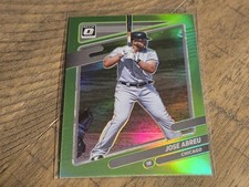 2021 Donruss Optic #131 Jose Abreu Lime Green Prizm Nmmt