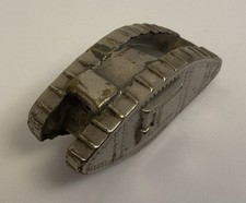 Rare Vintage Acme Thunderer whistle in the form of a WW1 tank. 6cms Circa 1917