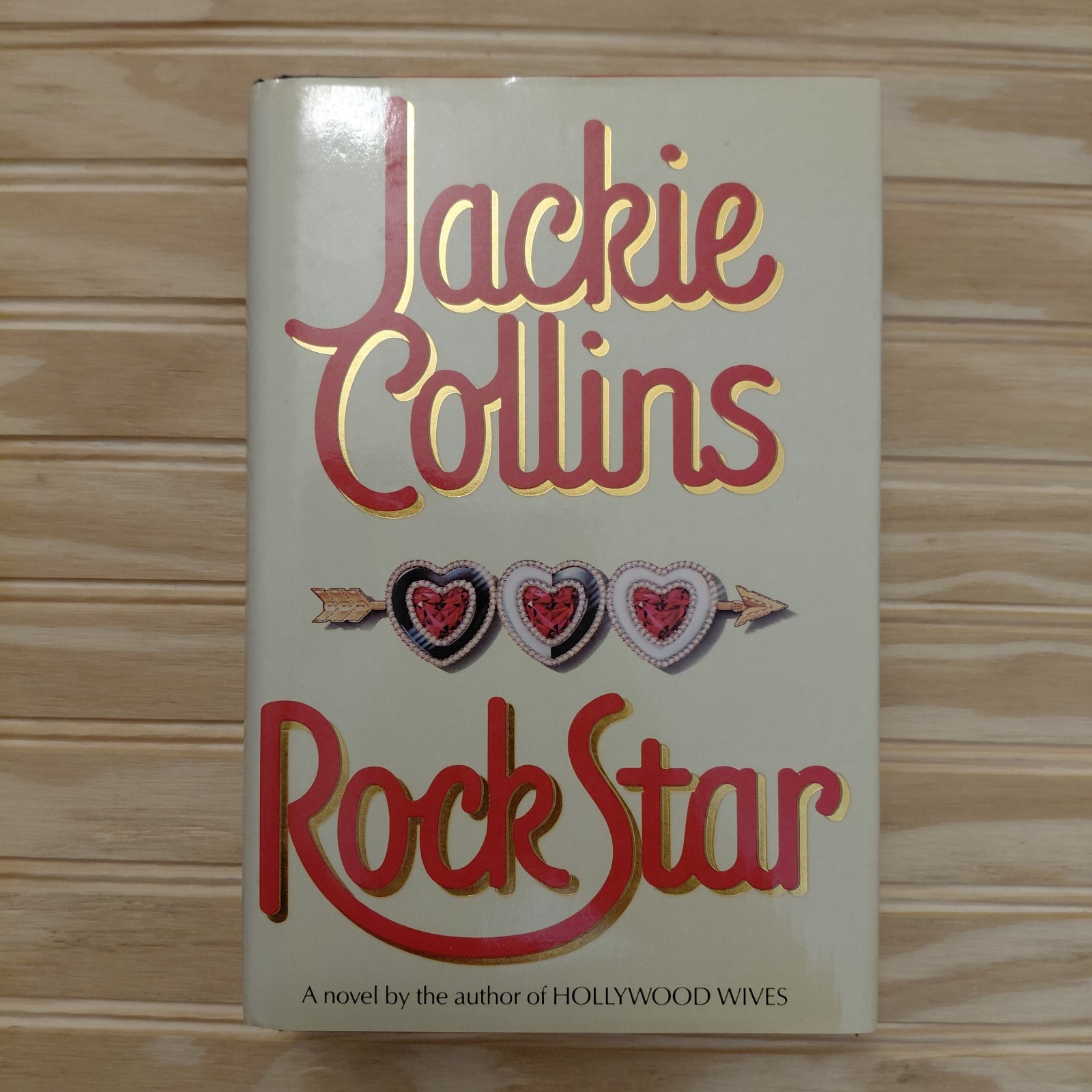 Rock Star By Jackie Collins First Edition Hardcover 1988 Simon And Schuster