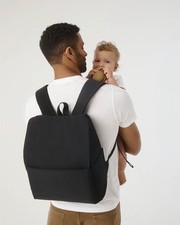 Beis The Ultimate Diaper Backpack Bag Black Travel Commute