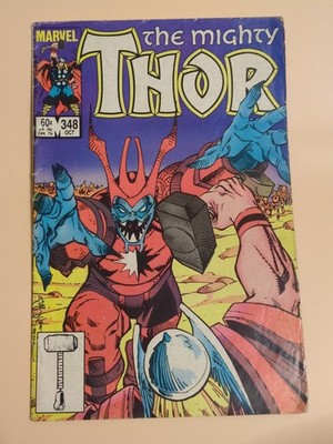 The Mighty Thor #348 Marvel 1984 Simonson Malekith Beta Ray Bill Surtur Saga 8.5