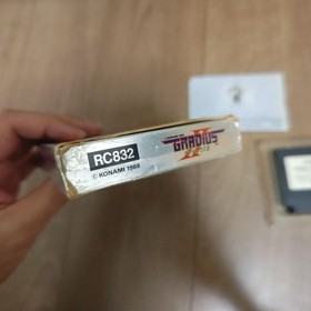 Konami Gradius II Famicom Video Game Japanese Version Boxed Manual Included